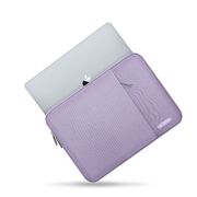 Husă Laptop 13-14" Slim SoftTouch – Design Elegant, Protecție Premium, Compartiment Accesorii, Ideală pentru MacBook, ASUS, Lenovo, HP, Dell, lavanda
