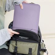 Husă Laptop 13-14" Slim SoftTouch – Design Elegant, Protecție Premium, Compartiment Accesorii, Ideală pentru MacBook, ASUS, Lenovo, HP, Dell, lavanda