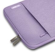 Husă Laptop 13-14" Slim SoftTouch – Design Elegant, Protecție Premium, Compartiment Accesorii, Ideală pentru MacBook, ASUS, Lenovo, HP, Dell, lavanda