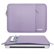 Husă Laptop 13-14" Slim SoftTouch – Design Elegant, Protecție Premium, Compartiment Accesorii, Ideală pentru MacBook, ASUS, Lenovo, HP, Dell, lavanda