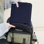 Husă Laptop 13-14" Slim SoftTouch – Design Elegant, Protecție Premium, Compartiment Accesorii, Ideală pentru MacBook, ASUS, Lenovo, HP, Dell, navy blue
