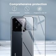 Husa pentru  Xiaomi 14T, Anti-Shock 1.5mm, cu protectie lentile, transparent