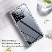 Husa pentru  Xiaomi 14T Pro, Anti-Shock 1.5mm, cu protectie lentile, transparent