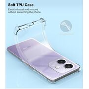 Husa pentru  Oppo A40 Slim Anti-Shock 1.5mm reinforced 4 corners, Transparent