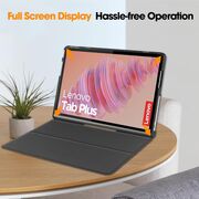 Husa pentru Lenovo Tab Plus 11.5, cu functie wake-up/sleep, tip stand, negru