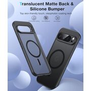 Husa pentru  Google Pixel 9 Pro XL cu MagSafe, Ghost Series, frosted - negru