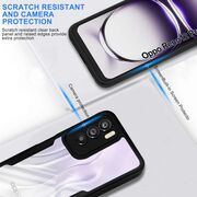 Pachet 360: Husa cu folie integrata pentru  Oppo Reno 12 Cover360 fata / spate - albastru