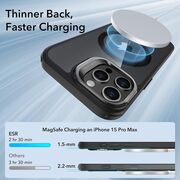 Husa pentru  iPhone 15 Pro Max ESR - Classic Hybrid HaloLock cu Magsafe Kickstand - negru