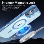 Husa pentru  iPhone 16 - ESR Classic Hybrid HaloLock cu Magsafe - albastru