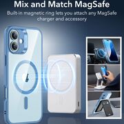 Husa pentru  iPhone 16 - ESR Classic Hybrid HaloLock cu Magsafe - albastru