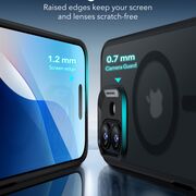 Husa pentru  iPhone 16 - ESR Classic Hybrid HaloLock cu Magsafe - negru mat