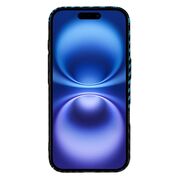Husa pentru  iPhone 16 CarbonFiber UltraSlim, Lightweight, albastru inchis