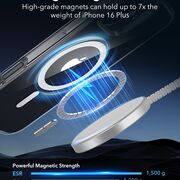 Husa pentru  iPhone 16 Plus - ESR Classic Hybrid HaloLock cu Magsafe - transparent