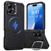 Husa pentru  iPhone 16 Plus - ESR Cyber Armor Kickstand cu Magsafe - negru