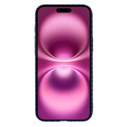 Husa pentru  iPhone 16 Plus CarbonFiber UltraSlim, Lightweight, albastru