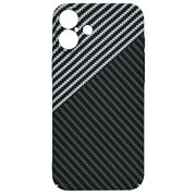 Husa pentru  iPhone 16 Plus CarbonFiber UltraSlim, Lightweight, gri