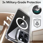 Husa pentru  iPhone 16 Pro - ESR Classic Hybrid HaloLock cu Magsafe si Kickstand - negru
