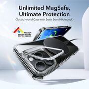 Husa pentru  iPhone 16 Pro - ESR Classic Hybrid HaloLock cu Magsafe si Kickstand - negru