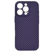 Husa pentru  iPhone 16 Pro CarbonFiber UltraSlim, Lightweight, mov
