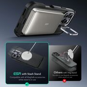 Husa pentru  iPhone 16 Pro Max - ESR Cyber Armor Kickstand cu Magsafe - verde