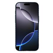 Husa pentru  iPhone 16 Pro Max CarbonFiber UltraSlim, Lightweight, albastru