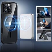 Pachet 360: Folie din sticla + Husa pentru  iPhone 16 Pro - ESR Classic Hybrid HaloLock cu Magsafe - negru