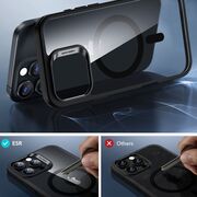 Pachet 360: Folie din sticla + Husa pentru  iPhone 16 Pro - ESR Classic Hybrid HaloLock cu Magsafe - negru