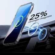 Pachet 360: Folie din sticla + Husa pentru  iPhone 16 Pro - ESR Classic Hybrid HaloLock cu Magsafe si Kickstand - transparent