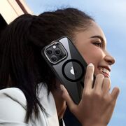 Pachet 360: Folie din sticla + Husa pentru  iPhone 16 Pro Max - ESR Classic Hybrid HaloLock cu Magsafe si Kickstand - negru