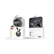 Casti Wireless in-ear XO WARNING Design G12, carcasa metalica cu functie de Incarcare, Bluetooth 5.3 TWS, Negru