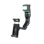 Suport Auto C107 Gravity pentru Oglinda Retrovizoare, Rotativ 360 de Grade, Negru