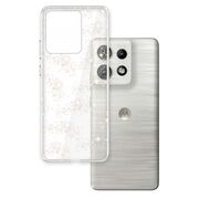 Husa pentru  Motorola Edge 50 Neo cu sclipici Liquid Crystal Glitter, transparent