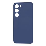 Husa pentru  Samsung Galaxy S23 Liquid Silicone cu MagSafe, subțire, captusita cu microfibra, anti amprentă, protectie cameră foto, albastru