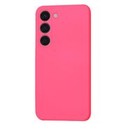 Husa pentru  Samsung Galaxy S23 Liquid Silicone cu MagSafe, subțire, captusita cu microfibra, anti amprentă, protectie cameră foto, fucsia