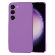 Husa pentru  Samsung Galaxy S23 Liquid Silicone cu MagSafe, subțire, captusita cu microfibra, anti amprentă, protectie cameră foto, mov