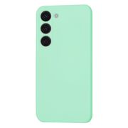 Husa pentru  Samsung Galaxy S23 Liquid Silicone cu MagSafe, subțire, captusita cu microfibra, anti amprentă, protectie cameră foto, verde deschis