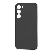 Husa pentru  Samsung Galaxy S23 Plus  Liquid Silicone cu MagSafe, subțire, captusita cu microfibra, anti amprentă, protectie cameră foto, negru