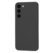 Husa pentru  Samsung Galaxy S23 Plus  Liquid Silicone cu MagSafe, subțire, captusita cu microfibra, anti amprentă, protectie cameră foto, negru