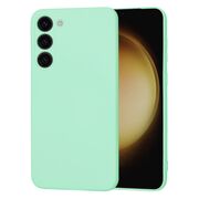 Husa pentru  Samsung Galaxy S23 Plus  Liquid Silicone cu MagSafe, subțire, captusita cu microfibra, anti amprentă, protectie cameră foto, verde deschis