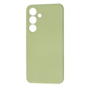 Husa pentru  Samsung Galaxy S24 Liquid Silicone cu MagSafe, subțire, captusita cu microfibra, anti amprentă, protectie cameră foto, verde