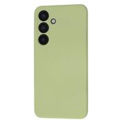 Husa pentru  Samsung Galaxy S24 Liquid Silicone cu MagSafe, subțire, captusita cu microfibra, anti amprentă, protectie cameră foto, verde