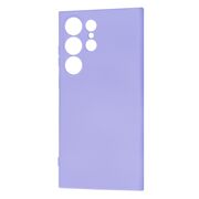 Husa pentru  Samsung Galaxy S24 Ultra Liquid Silicone cu MagSafe, subțire, captusita cu microfibra, anti amprentă, protectie cameră foto, lavanda