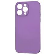 Husa pentru  iPhone 14 Pro Max Liquid Silicone cu MagSafe, subțire, captusita cu microfibra, anti amprentă, protectie cameră foto, mov