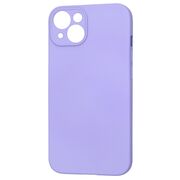 Husa pentru  iPhone 15 Liquid Silicone cu MagSafe, subțire, captusita cu microfibra, anti amprentă, protectie cameră foto, lavanda