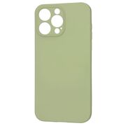 Husa pentru  iPhone 15 Pro Max Liquid Silicone cu MagSafe, subțire, captusita cu microfibra, anti amprentă, protectie cameră foto, verde