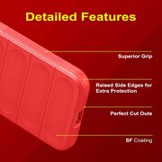 Husa pentru  iPhone 16 Liquid Silicone, Microfibre Lining, Non-Slip Airbag Design, mov