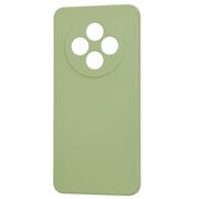 Husa pentru  Xiaomi Redmi 14C Liquid Silicone, subțire, captusita cu microfibra, anti amprentă, protectie cameră foto, verde