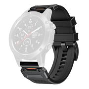 Curea pentru Garmin Fenix 5/5 Plus 6/6 Pro/7/Forerunner 935/945/955/Approach S60/S62 22 mm Quickfit Premium Stainless Steel - negru