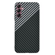 Husa pentru  Samsung Galaxy A14 4G, 5G CarbonFiber UltraSlim, Lightweight, gri