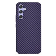 Husa pentru  Samsung Galaxy A54 5G CarbonFiber UltraSlim, Lightweight, mov